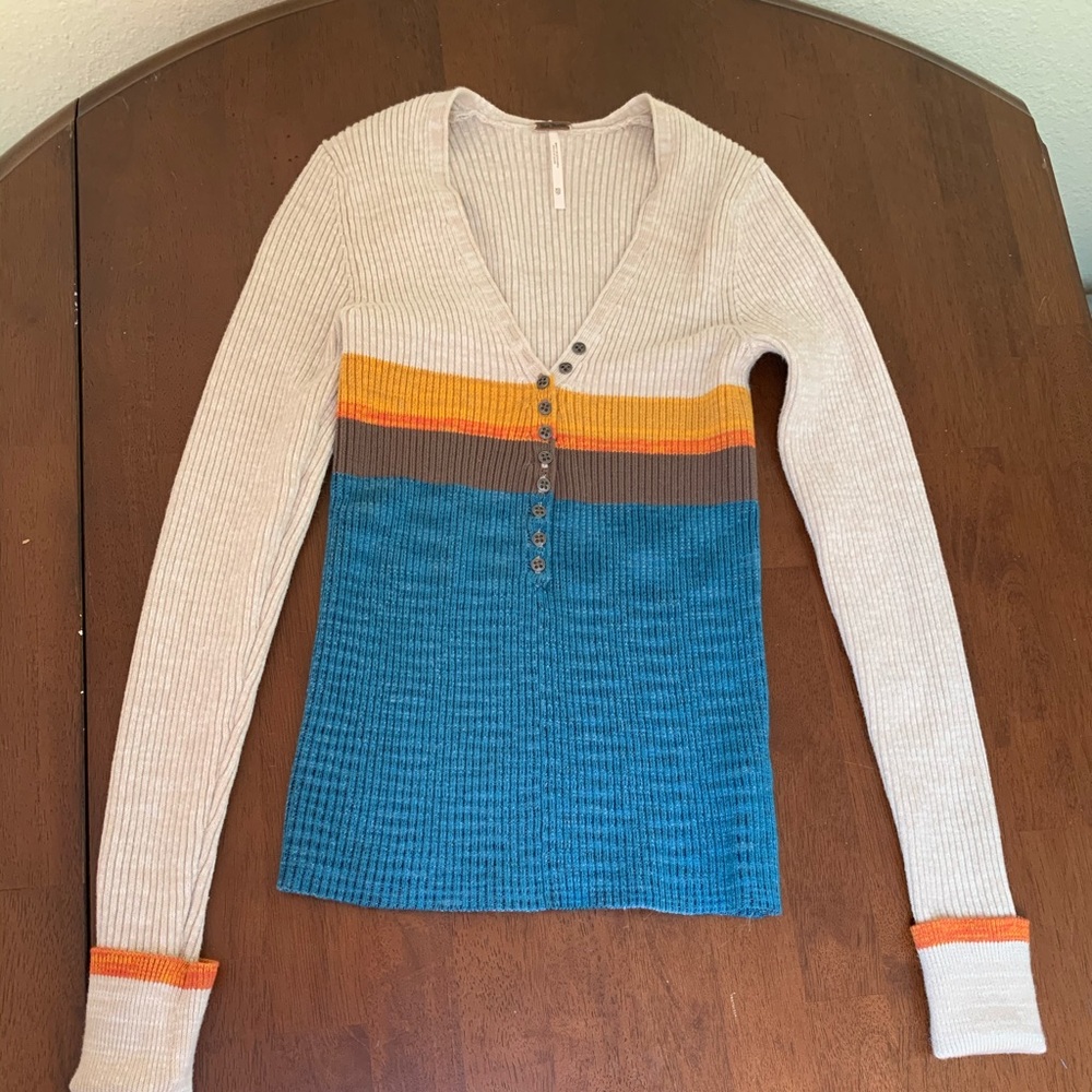 Free People knit top xs